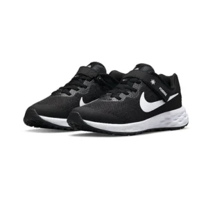 Кросівки жіночі Nike Revolution 6 Flyease Gs Black/White