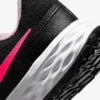 Кросівки жіночі Nike Revolution 6 GS Black/Hyper Pink