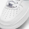 Кроссовки женские Nike Air Force 1 07 White/Metallic