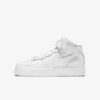 Кросівки жіночі Nike Air Force 1 Mid LE GS Triple White