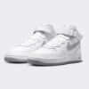 Кроссовки женские Nike Air Force 1 Mid LE GS White/Wolf Grey