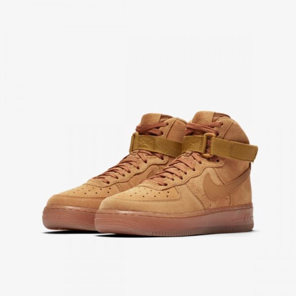 Кроссовки женские Nike Air Force 1 High LV8 3 GS Wheat
