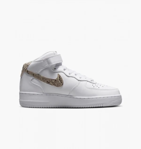 Кросівки жіночі Nike Air Force 1 ’07 Mid Snakeskin Swoosh