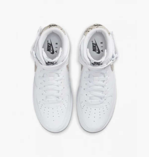 Кросівки жіночі Nike Air Force 1 ’07 Mid Snakeskin Swoosh