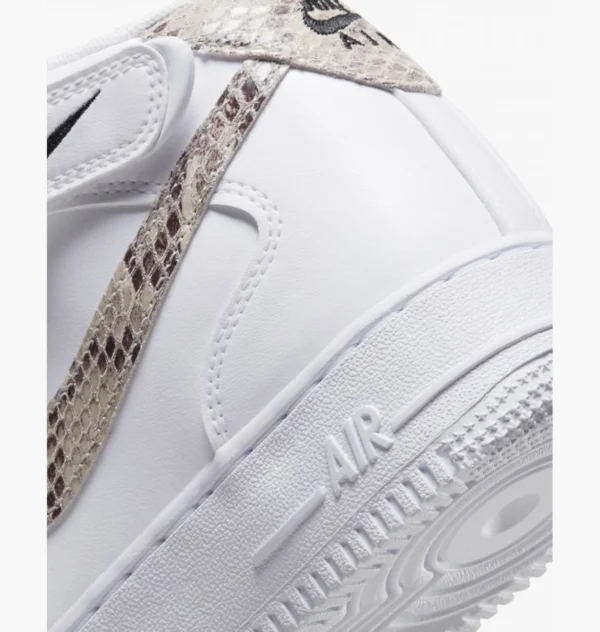 Кросівки жіночі Nike Air Force 1 ’07 Mid Snakeskin Swoosh