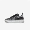 Кроссовки женские Nike Air Force 1 Crater Flyknit Nn (Gs) Black/Grey