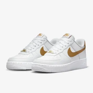 Кроссовки женские Nike Air Force 1 ’07 Next Nature White/Gold