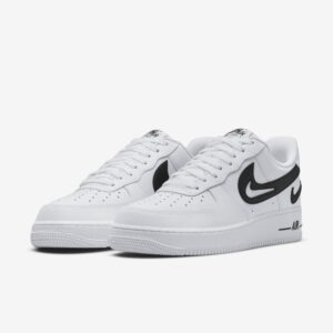 Кросівки жіночі Nike Air Force 1 Low Cut Out Swoosh White/Black (GS)