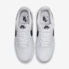 Кроссовки женские Nike Air Force 1 Low Cut Out Swoosh White/Black (GS)