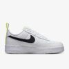 Кроссовки мужские Nike Air Force 1 ’07 White Black Volt