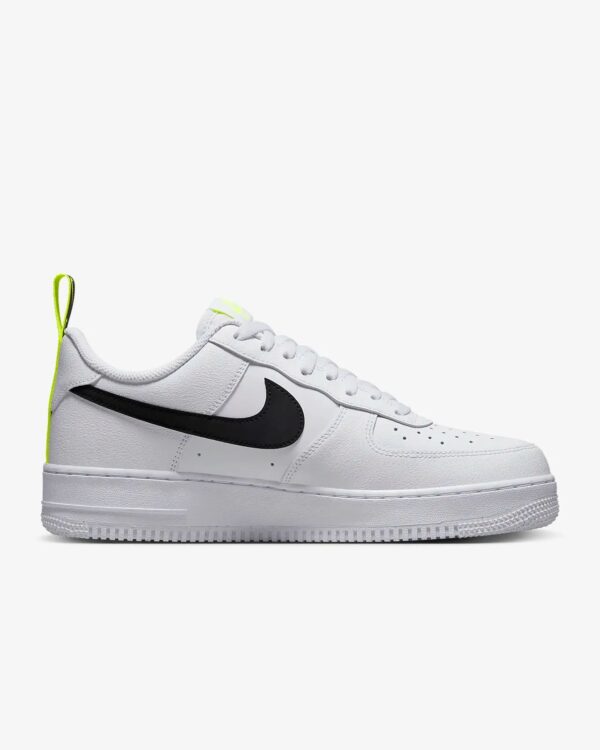 Кроссовки мужские Nike Air Force 1 ’07 White Black Volt