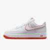 Кросівки чоловічі Nike Air Force 1 ’07 White/Picante Red