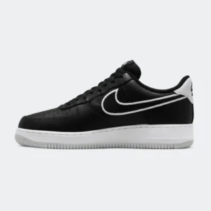 Кросівки чоловічі Nike Air Force 1 ’07 Embroidered Swoosh/Black