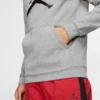 Бомбер чоловічий Jordan M J Jumpman Logo Flc Po Grey