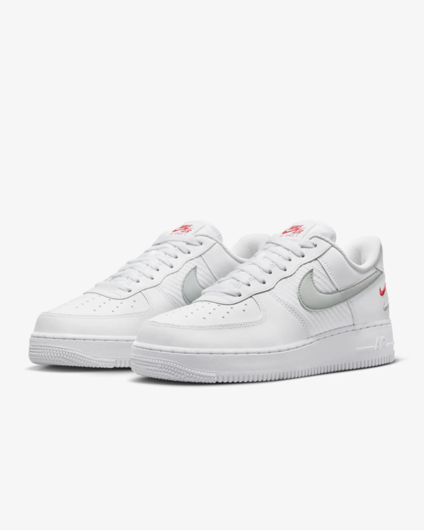 Кроссовки мужские Nike Air Force 1 ’07 Double Swoosh/White Picante