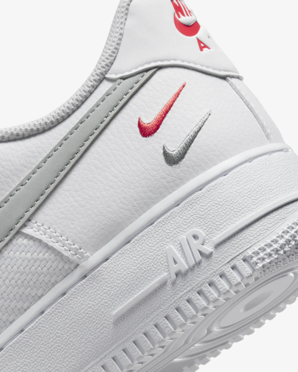 Кроссовки мужские Nike Air Force 1 ’07 Double Swoosh/White Picante