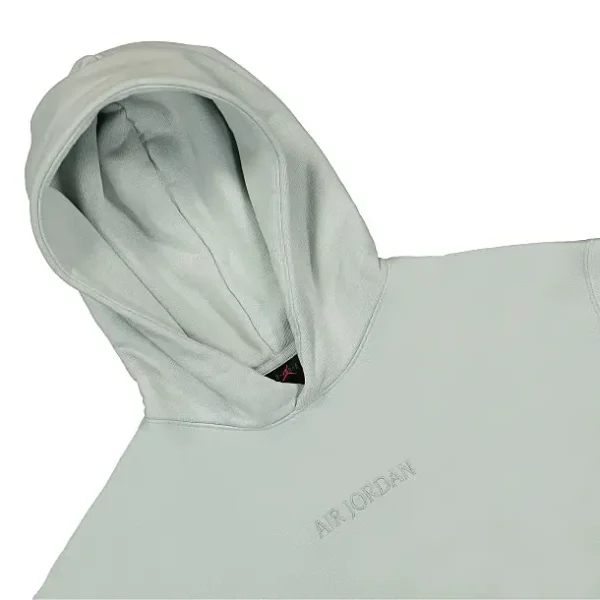 Бомбер чоловічий Jordan Air Wordmark Fleece Hoodie Grey