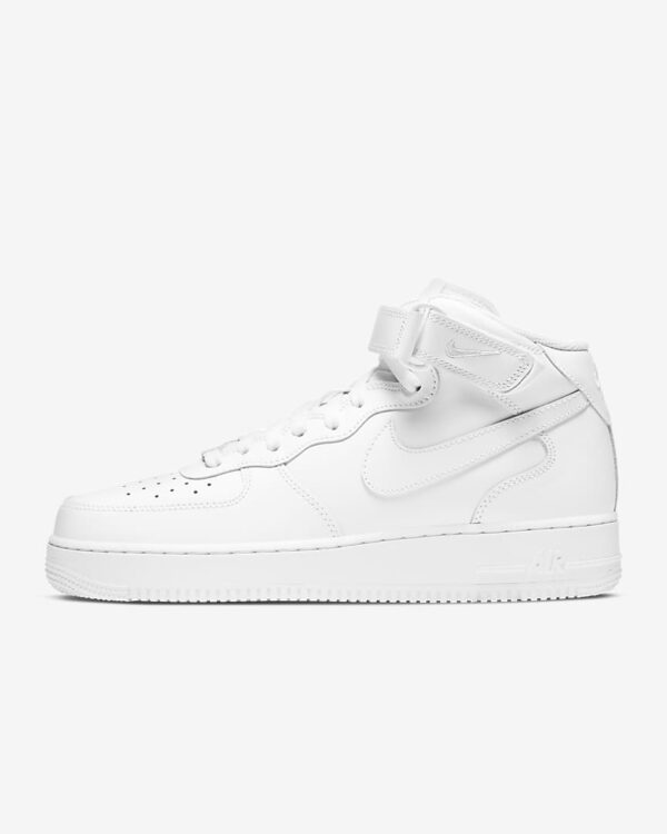 Кросівки чоловічі Nike Air Force 1 Mid ’07 Triple White