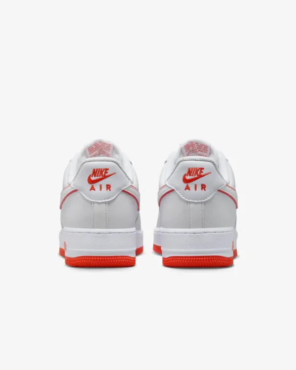Кросівки чоловічі Nike Air Force 1 ’07 White/Picante Red