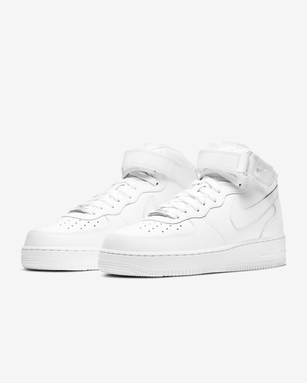 Кросівки чоловічі Nike Air Force 1 Mid ’07 Triple White
