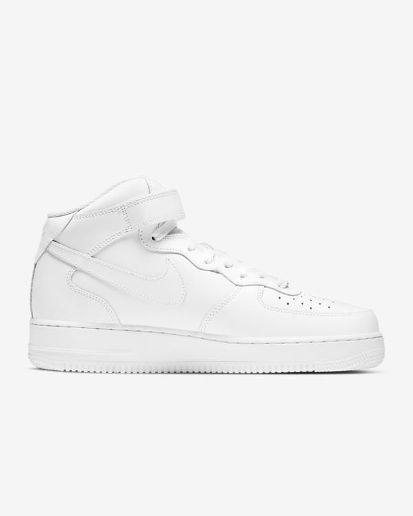 Кросівки чоловічі Nike Air Force 1 Mid ’07 Triple White