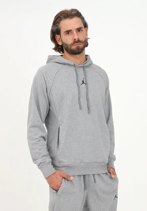 Бомбер чоловічий Jordan M J Df Sprt Csvr Flc Po Grey