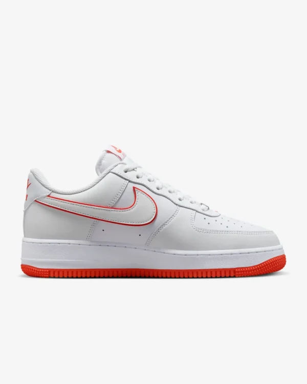 Кросівки чоловічі Nike Air Force 1 ’07 White/Picante Red