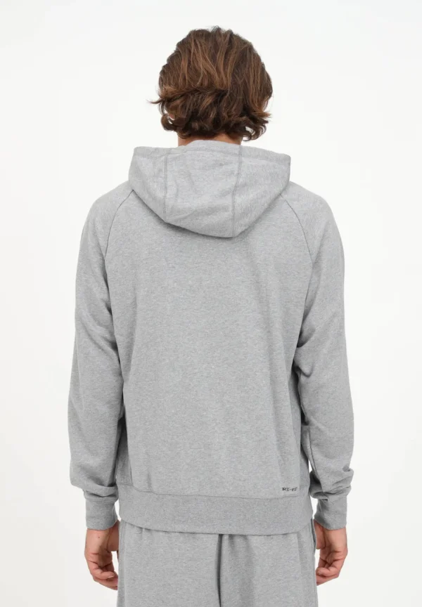 Бомбер чоловічий Jordan M J Df Sprt Csvr Flc Po Grey