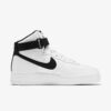 Кроссовки мужские Nike Air Force 1 ’07 High White/Black