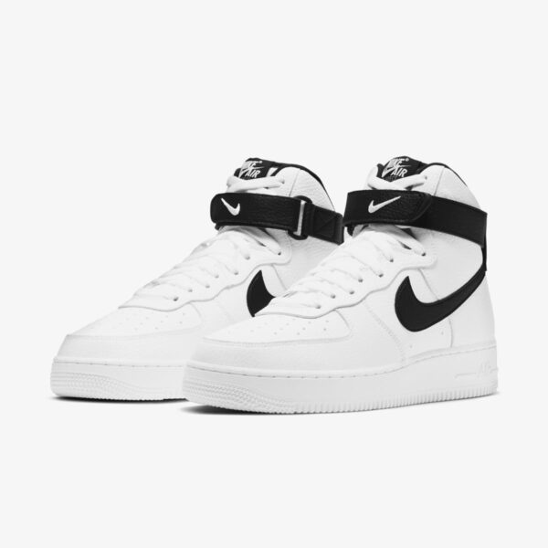 Кроссовки мужские Nike Air Force 1 ’07 High White/Black