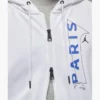 Бомбер чоловічий Jordan Paris Saint-Germain White