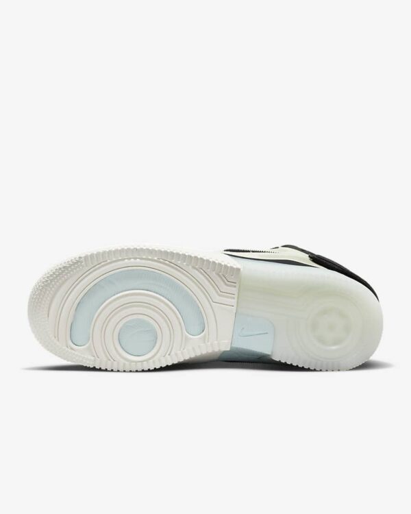 Кросівки чоловічі Nike Air Force 1 Mid React Black Neon