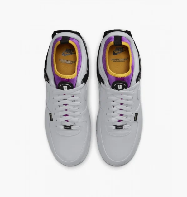 Кросівки чоловічі Undercover x Air Force 1 Low SP GORE-TEX Grey Fog