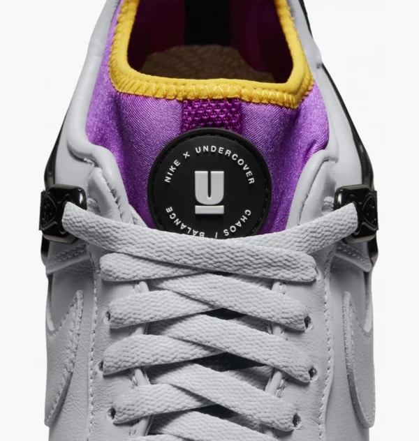 Кросівки чоловічі Undercover x Air Force 1 Low SP GORE-TEX Grey Fog