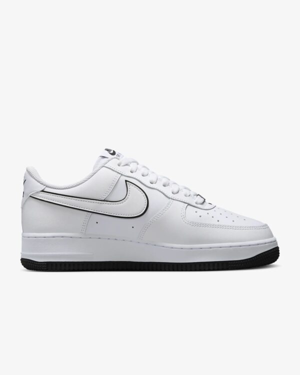 Кросівки чоловічі Nike Air Force 1 ’07 White Black Outline