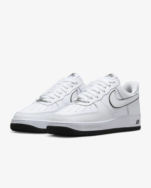 Кросівки чоловічі Nike Air Force 1 ’07 White Black Outline