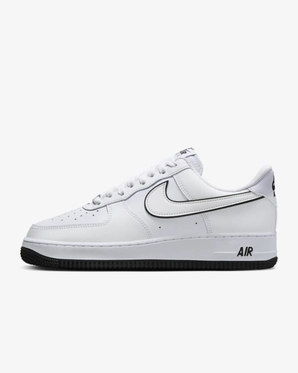 Кросівки чоловічі Nike Air Force 1 ’07 White Black Outline