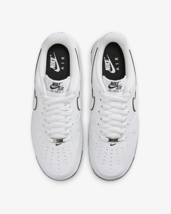 Кросівки чоловічі Nike Air Force 1 ’07 White Black Outline