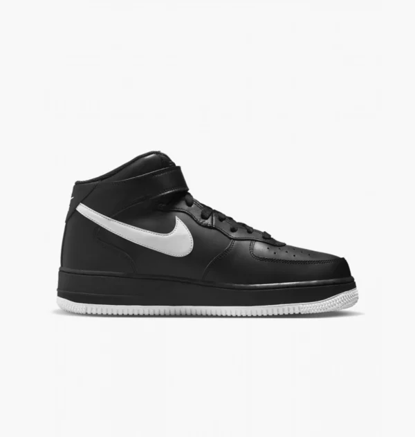 Кросівки чоловічі Nike Air Force 1 Mid ’07 Black/White