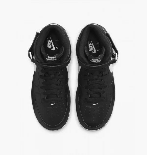 Кросівки чоловічі Nike Air Force 1 Mid ’07 Black/White