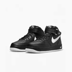 Кросівки чоловічі Nike Air Force 1 Mid ’07 Black/White