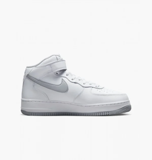 Кросівки чоловічі Nike Air Force 1 Mid ’07 White Wolf Grey