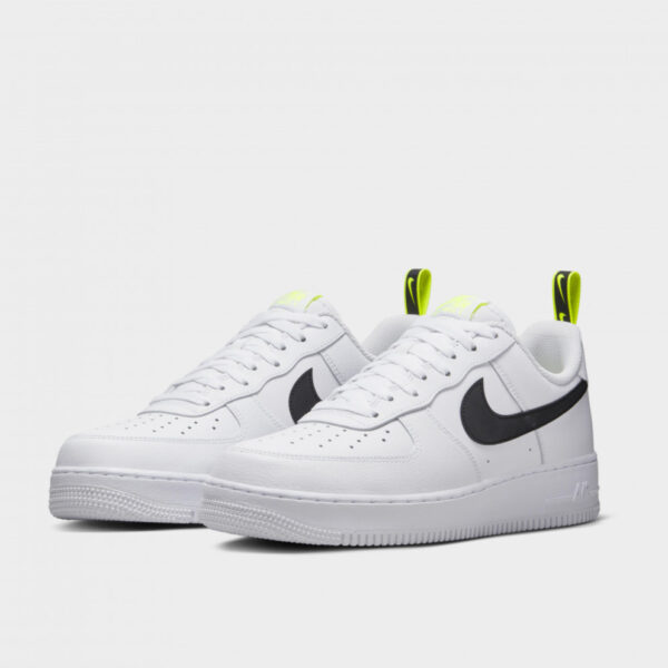 Кроссовки мужские Nike Air Force 1 ’07 White Black Volt