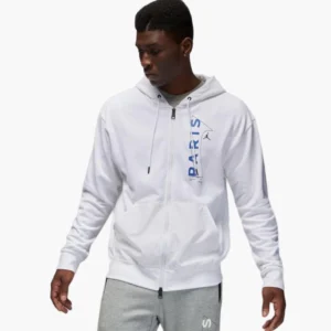 Бомбер мужской Jordan Paris Saint-Germain White