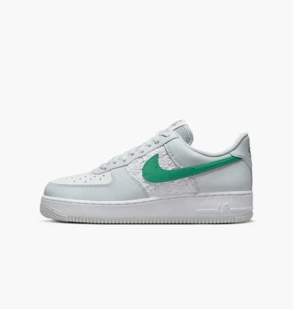 Кроссовки мужские Nike Air Force 1 ’07 Embossed Hoops/Pine Green