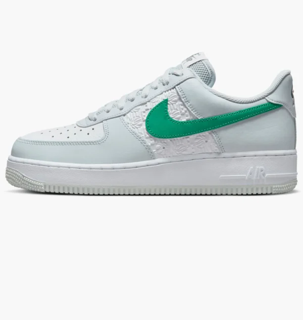 Кроссовки мужские Nike Air Force 1 ’07 Embossed Hoops/Pine Green