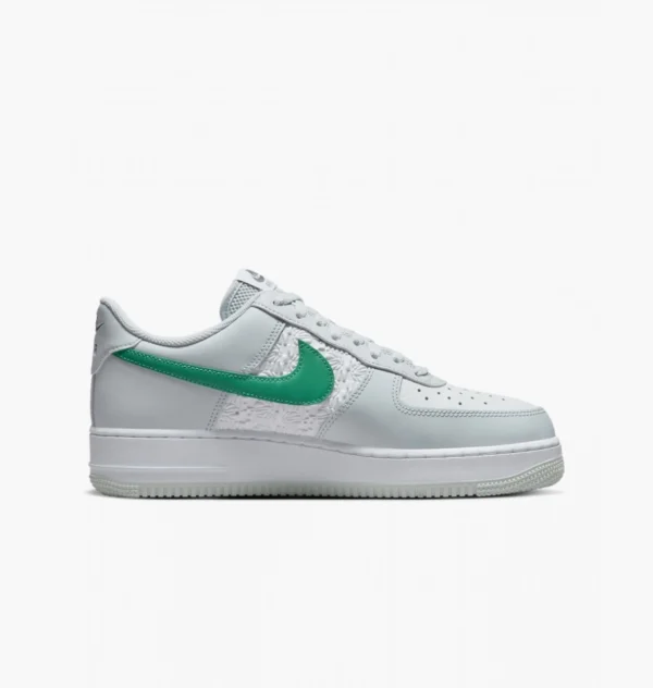 Кроссовки мужские Nike Air Force 1 ’07 Embossed Hoops/Pine Green