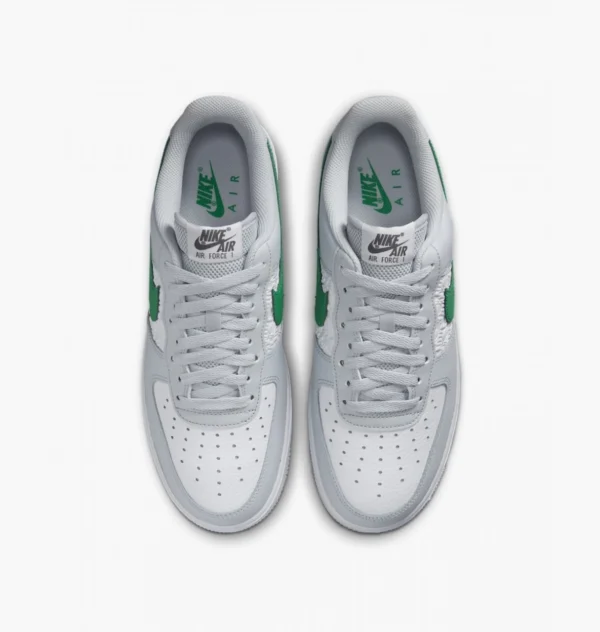 Кроссовки мужские Nike Air Force 1 ’07 Embossed Hoops/Pine Green