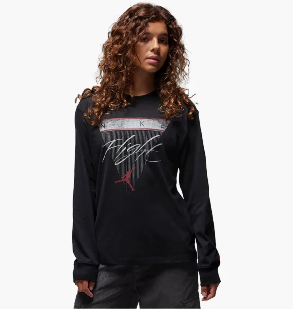 Кофта жіноча Jordan Long-Sleeve T-Shirt Black