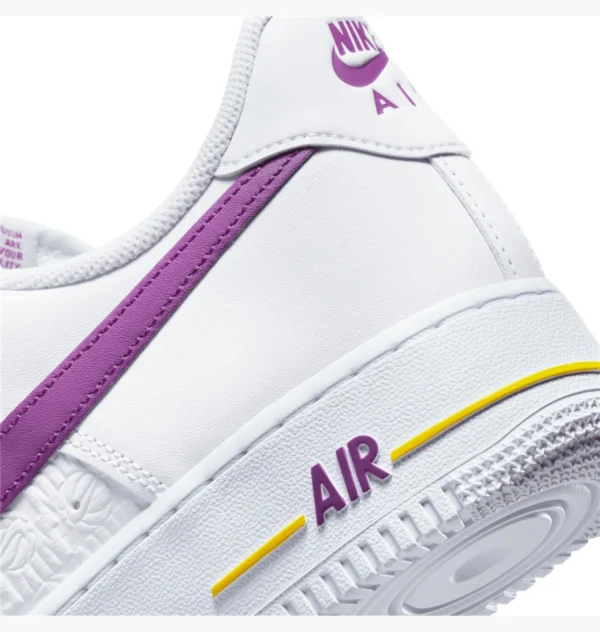 Кросівки чоловічі Nike Air Force 1 ’07 Embossed Hoops/Lakers
